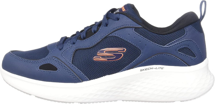 Skechers Herren 232592 NVY Sneaker 42 EU Marineblauer Duraleather Mesh Besatz, 42 EU Marineblauer Du