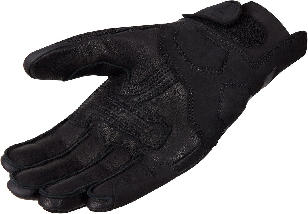 REBELHORN Gap III Motorradhandschuhe Herren | Ziegenleder | Knöchel Protektoren | Belüftung mit 3D-P