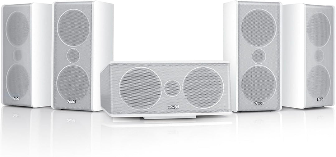 Teufel CONSONO 35 MK3 5.1 Set - Heimkino mit Micro-HiFi-Satelliten, Höhe Sprachverständlichkeit, Sta