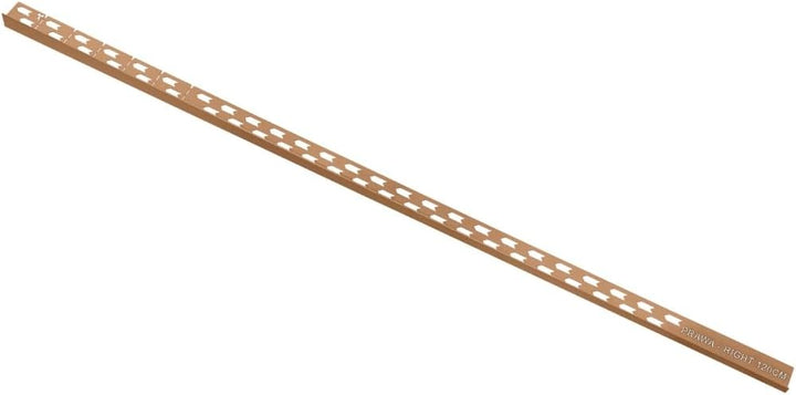 VOGI Gefälleprofil Gefälleprofil für Glasduschen RECHTS KUPFER 120cm Skandinavischer Edelstahl Dauer
