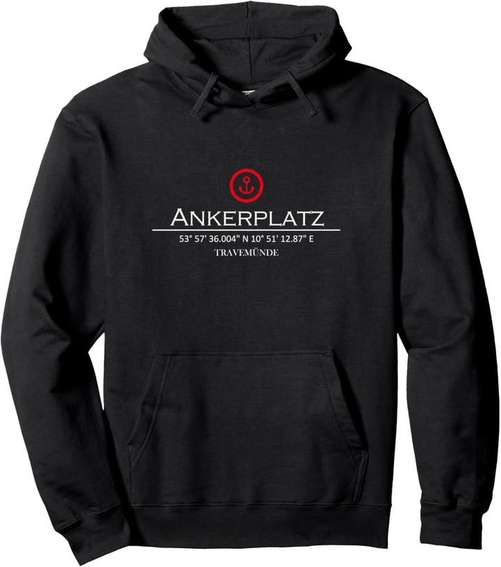 Ankerplatz Travemünde by muschelschubser Klamotten Pullover Hoodie