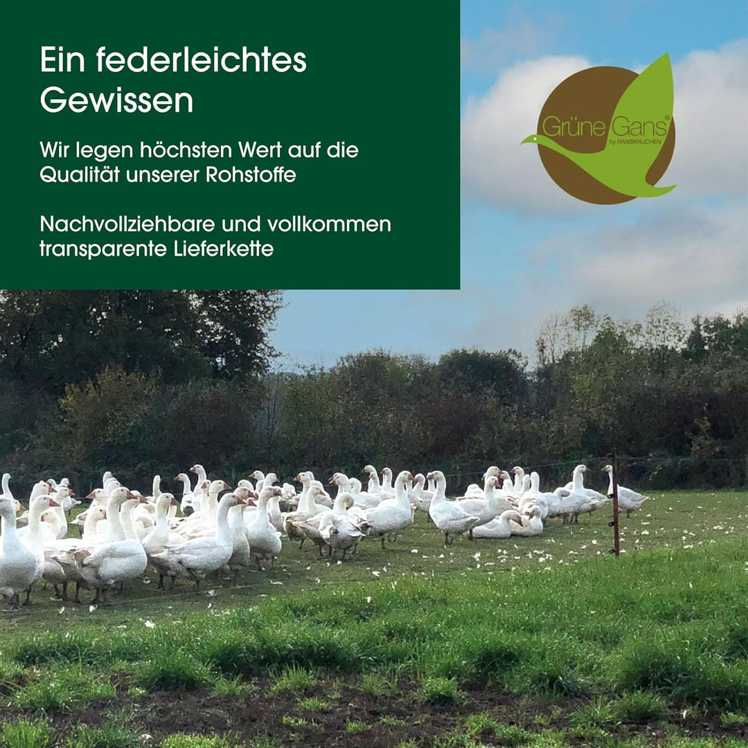 HANSKRUCHEN® Premium de Luxe Daunendecke 135x220 cm - Extra Leicht / Sommer - Made in Germany Kasset