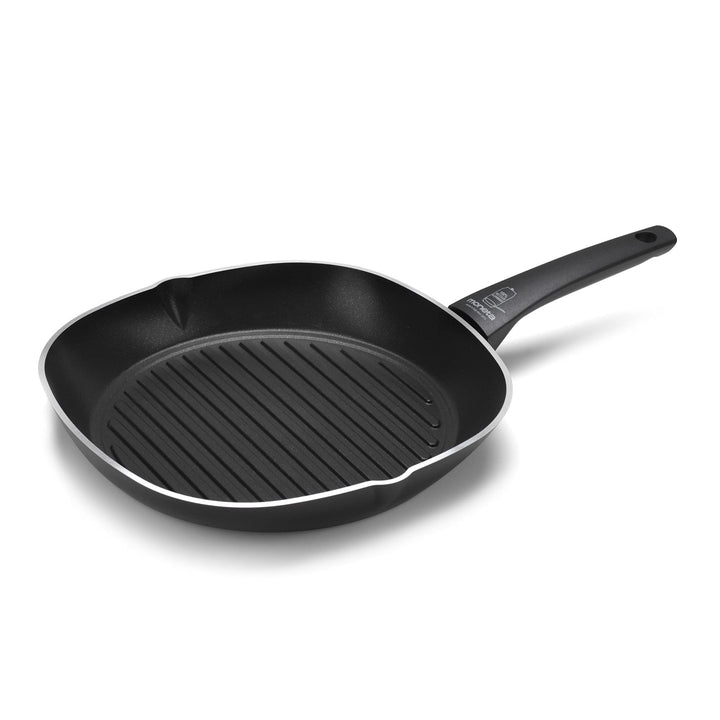 Moneta Recy Grillpfanne 28 x 28 cm Ricla 52 Dosen, Net Induction, Schwarz, Gehäuse aus 100% recycelt