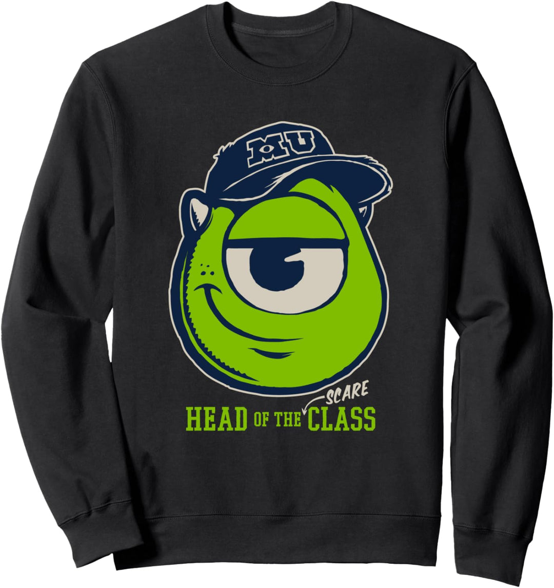Disney PIXAR Monsters University Mike Head of Sweatshirt