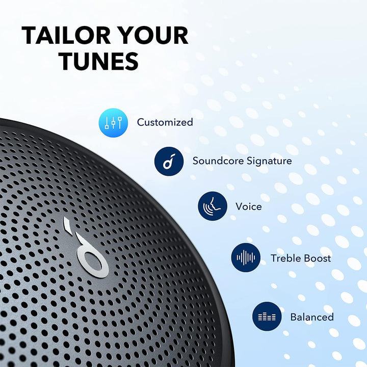 soundcore Anker Mini 3, Bluetooth-Lautsprecher mit BassUp und PartyCast Technologie, USB-C, Wassersc