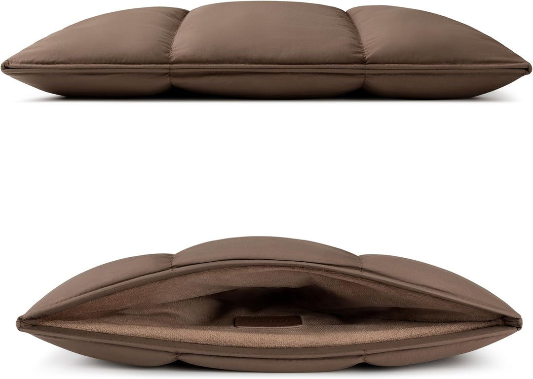 Comfyable Puffy Laptop-Hülle, 33 cm (14 Zoll), gesteppte Puffer-Laptop-Tragetasche, Kissenhülle, kom