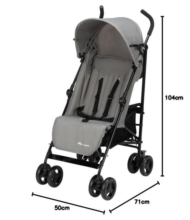 Bebeconfort Rainbow Kinderwagen leicht und neigbar, mehrere Positionen, zusammenklappbar, kompakt, f