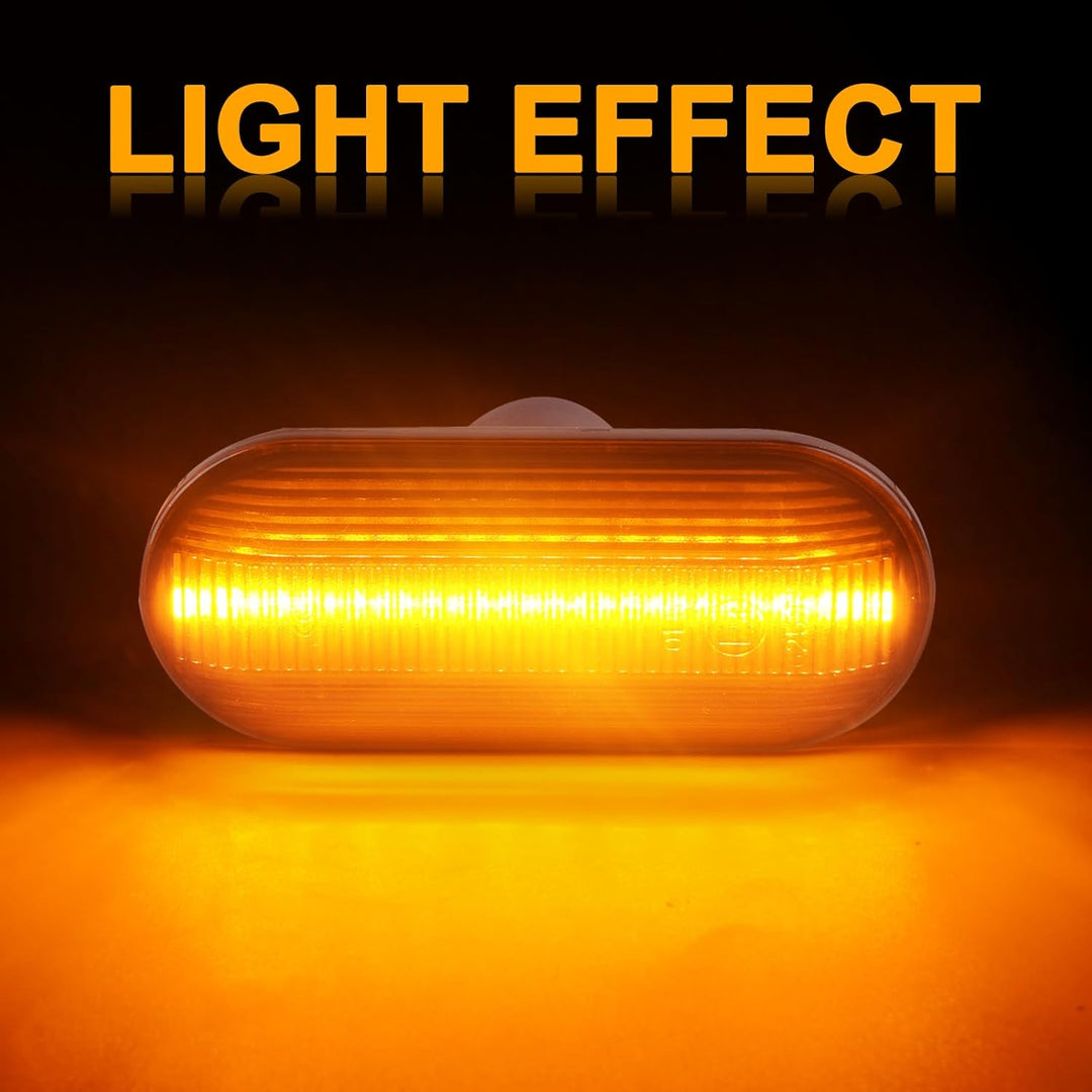 OZ-LAMPE Blinker Seitenblinker für VW Golf Mk3 Mk4 Bora Beetle Polo Jetta Sharan Lupo Multivan Trans