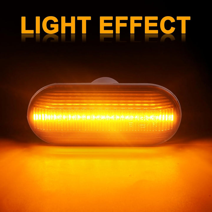 OZ-LAMPE Blinker Seitenblinker für VW Golf Mk3 Mk4 Bora Beetle Polo Jetta Sharan Lupo Multivan Trans