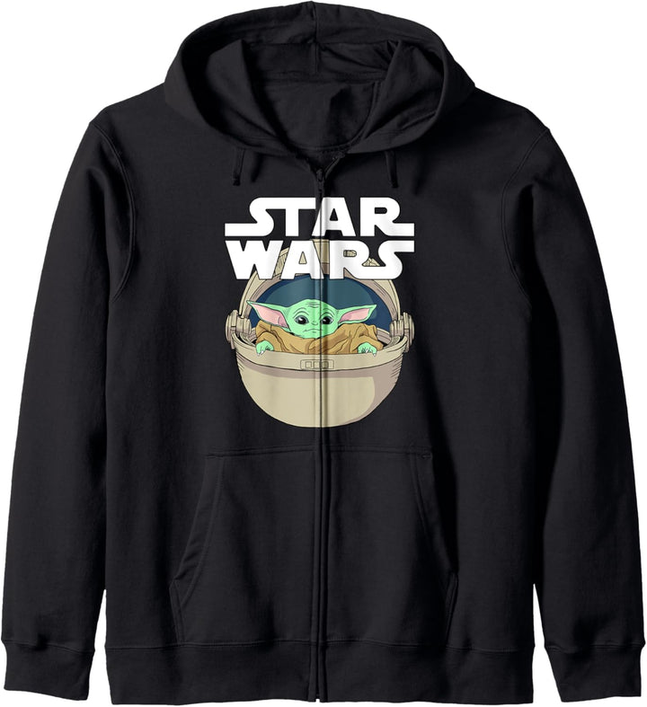 Star Wars Mandalorian The Child Simple Pod Kapuzenjacke