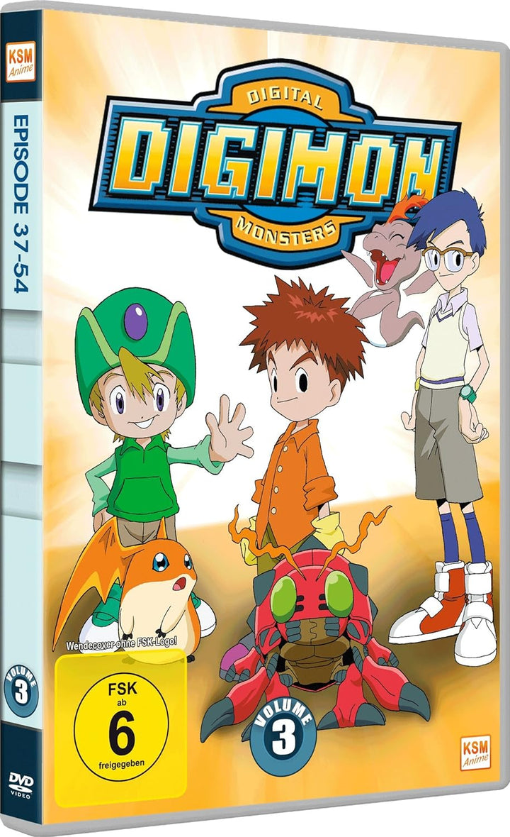 Digimon Adventure 01 (Volume 3: Episode 37-54) [3 DVDs]
