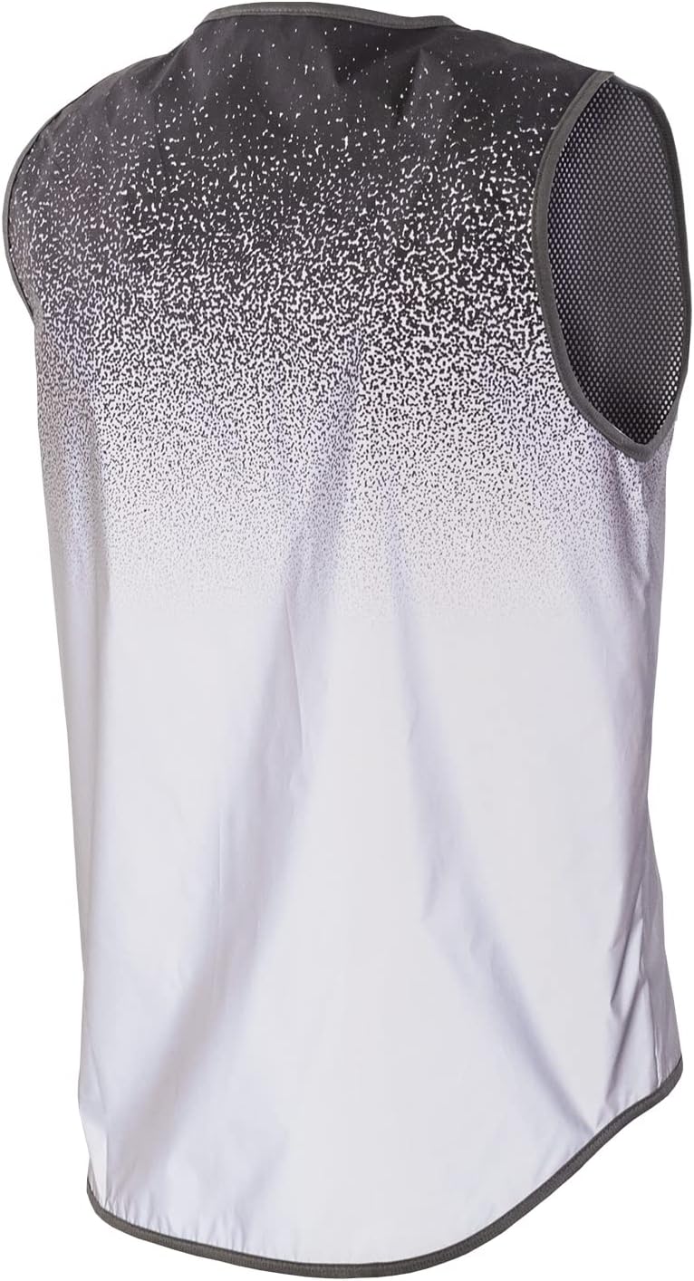 Wowow Unisex Radwarnweste-2028012430 Radwarnweste, Hellgrau, S