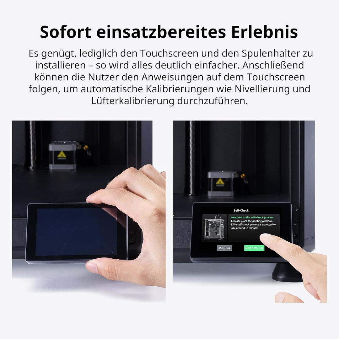 Creality K2 SE 3D-Drucker 2026, Multicolor-fähig mit CFS (optional), bis zu 500 mm/s Hochgeschwindig
