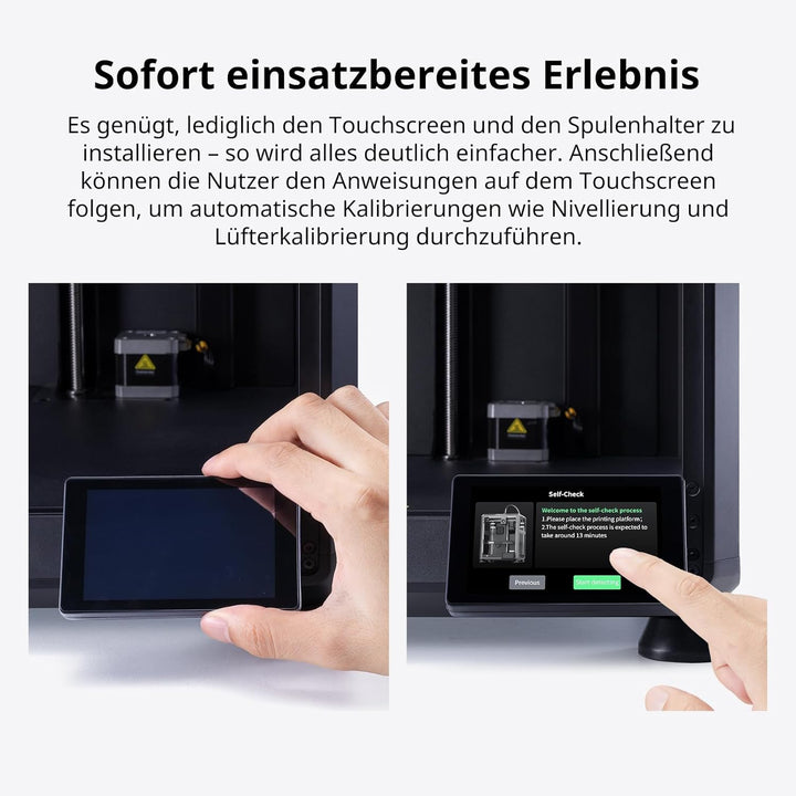 Creality K2 SE 3D-Drucker 2026, Multicolor-fähig mit CFS (optional), bis zu 500 mm/s Hochgeschwindig