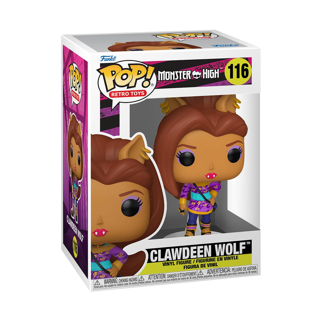 Funko POP! Vinyl: Monster High - Clawdeen Wolf - Vinyl-Sammelfigur - Geschenkidee - Offizielle Hande