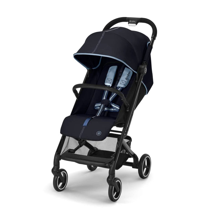 Cybex Gold Kinderwagen Beezy mit One-Pull Harness, Ab Geburt bis ca. 4 Jahre (max. 22 kg), Kompakt u