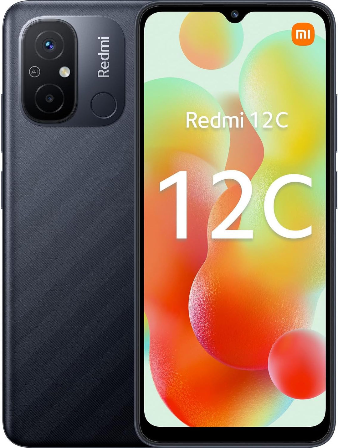 Xiaomi Xia Redmi 12C 128-4-4G-gy 4+128 Black, 4+128 Black