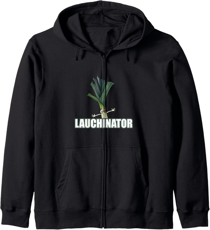 Lauchinator - Fun Spass Bodybuilding Fitness Sport Kapuzenjacke