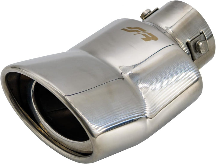 Simoni Racing TRX/38 Exhaust Tip Oval, INOX