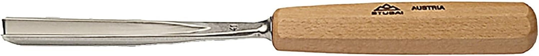 Gerader Geissfuss Stubai 6mm Stich 41und 60°, lange Form poliert 554102, V-förmigen Schneide, sowohl