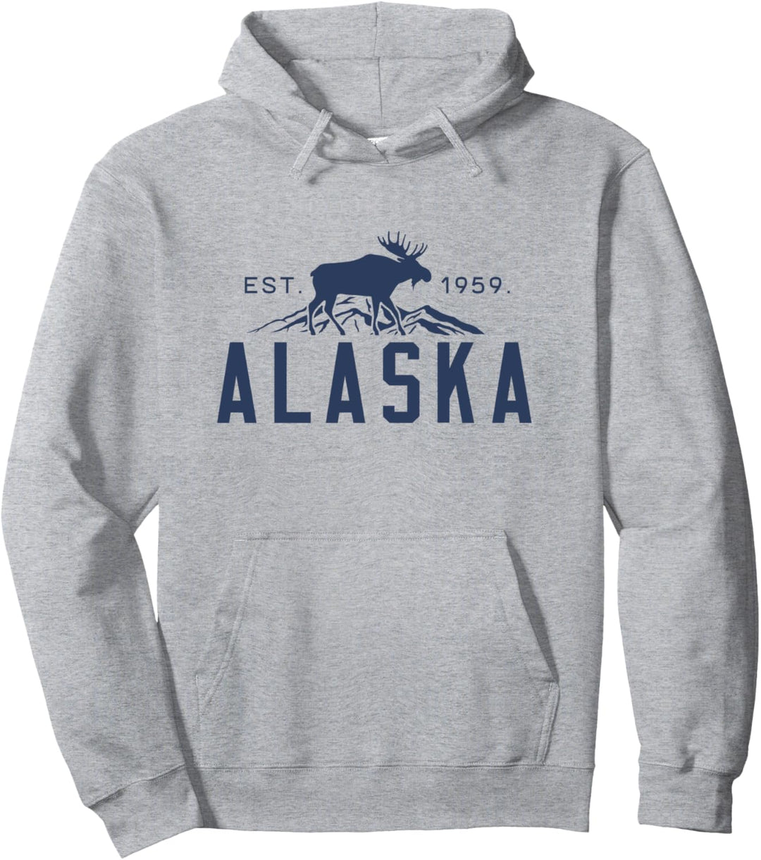 Alaska National Park Camping vacation Hunter Pullover Hoodie