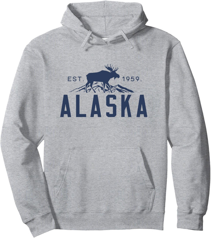 Alaska National Park Camping vacation Hunter Pullover Hoodie