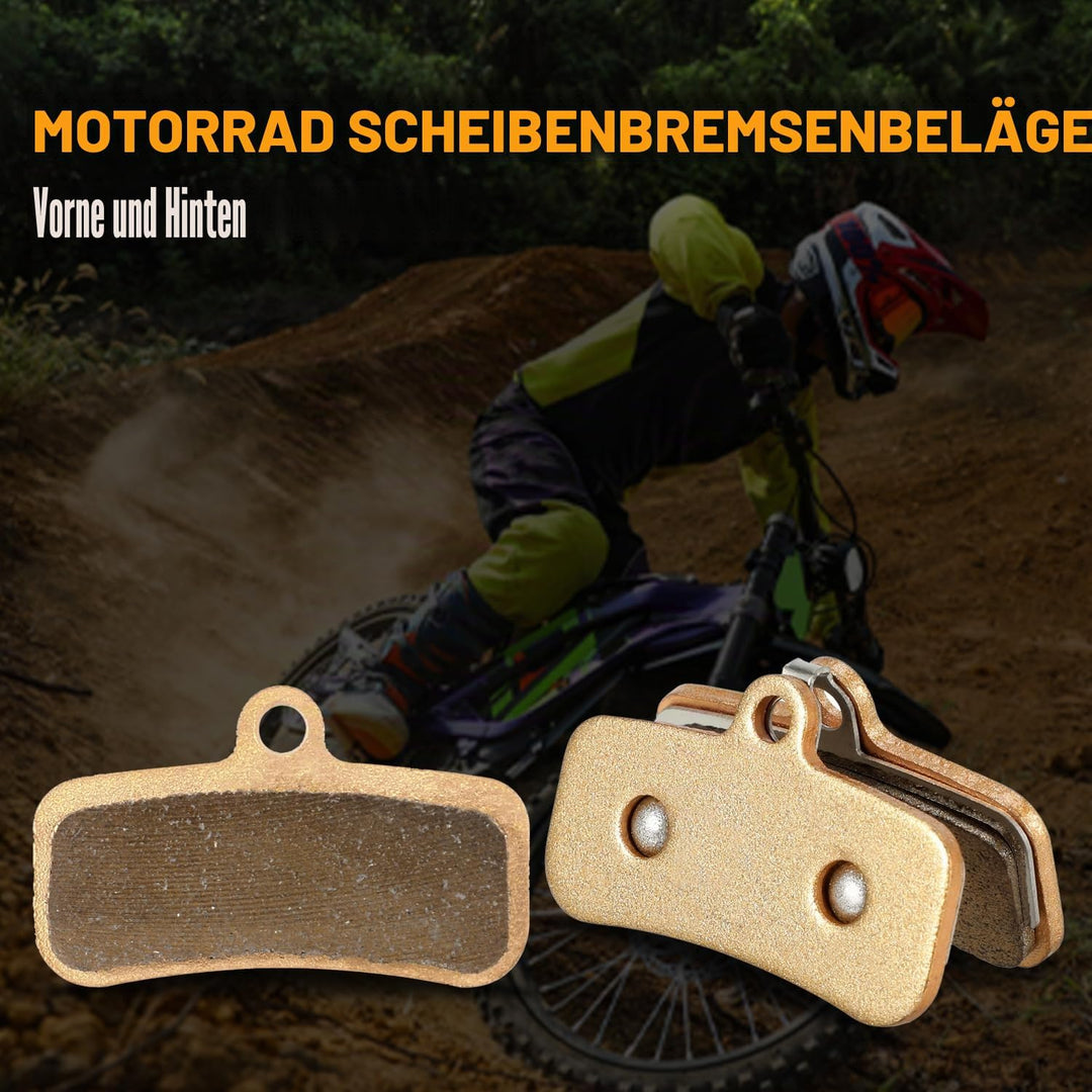 JFG RACING 2 Paar Sur Ron Bremsbeläge, Motorrad Bremsbeläge Vorne und Hinten für SurRon Sur-Ron Ligh