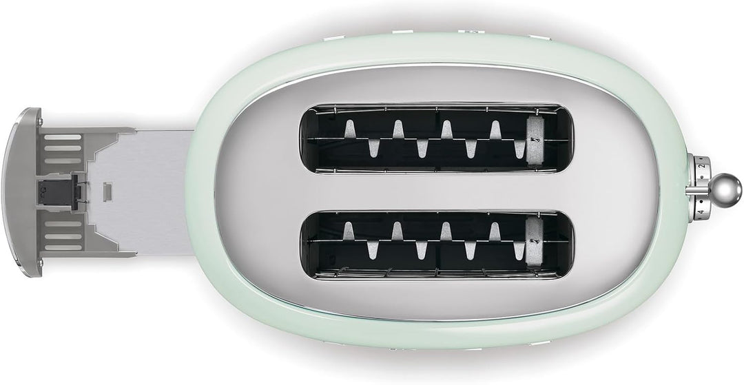 Smeg TSF01PGEU Toaster 2 Scheiben, pastellgrün, Pastellgrün