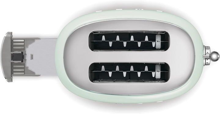 Smeg TSF01PGEU Toaster 2 Scheiben, pastellgrün, Pastellgrün