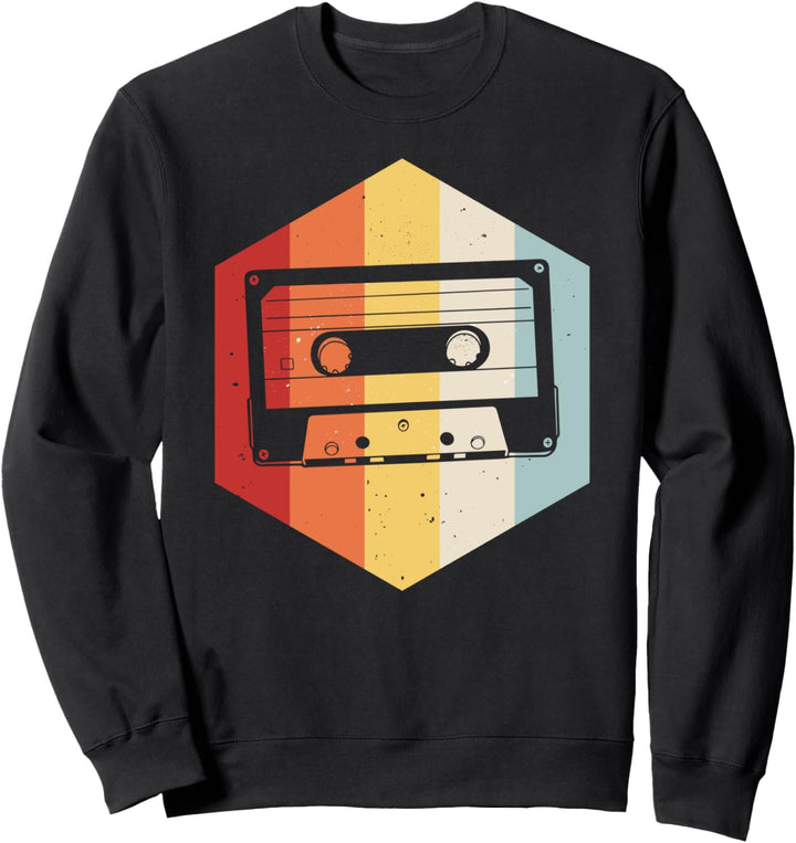 Mixtape Retro Style Kassette Vintage Tape Sweatshirt