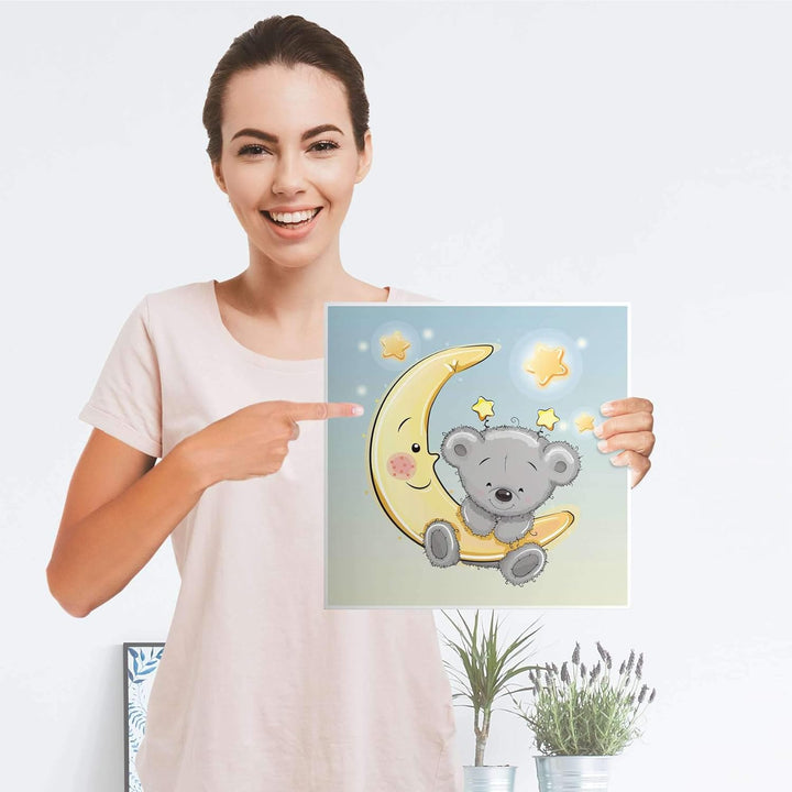 Kinder Möbel Klebefolie - passend für IKEA Kallax Regal 1 Türe I Tolle Kinderzimmer Einrichtung - Mö