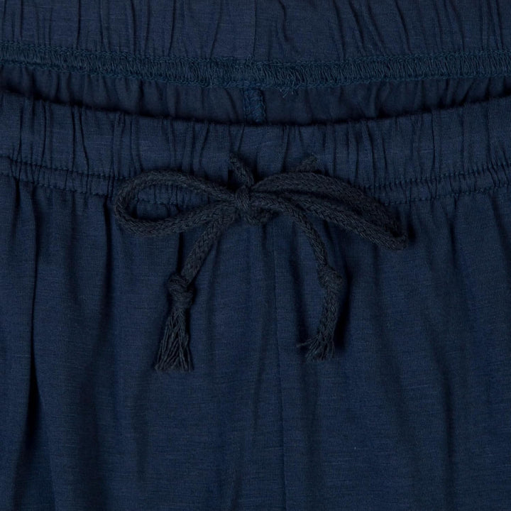 2er Pack Pyjamahose Herren Kurz Modal Schlafanzughose Weich Verstellbare Taille, Beidseitige Taschen