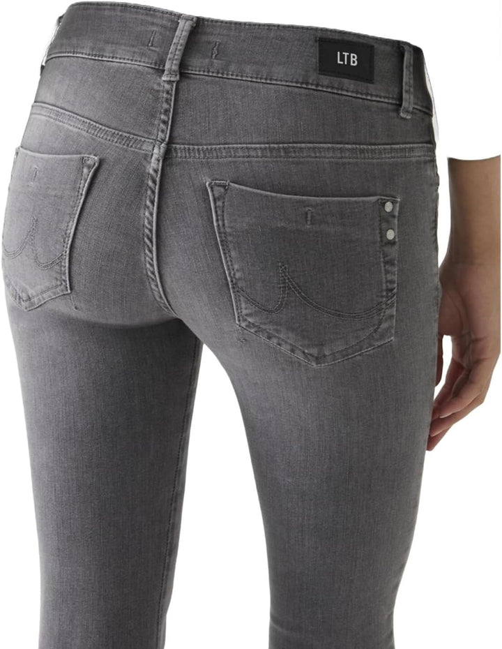 LTB Damen Jeans Molly M Super Slim Fit - Blau - Juana Wash W24-W34 Stretch 24W / 34L Nina Wash 53393