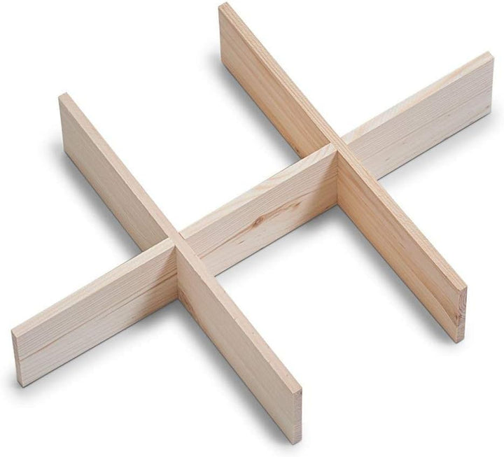 Zeller 13326 Kiste, Holz, Natur, Beige 40 x 30 x 14 cm, 40 x 30 x 14 cm