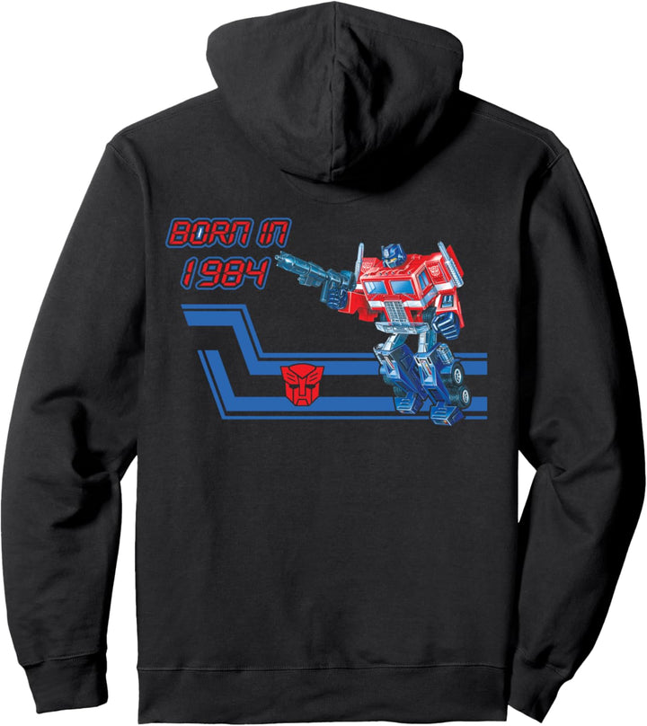 Transformers Optimus Prime G1 Box Art, geboren 1984 Pullover Hoodie