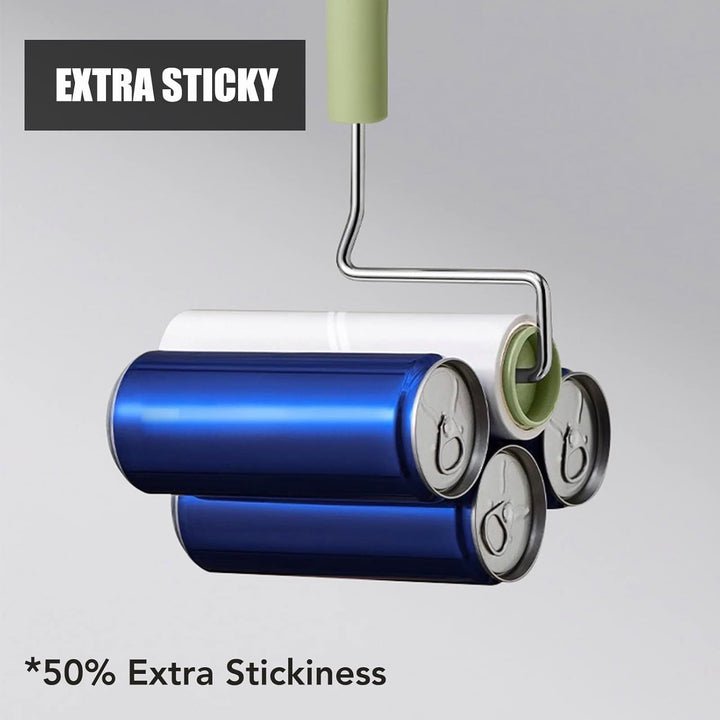 Extra Klebrige XXL-Fusselrolle für Kleidung, Sofa, Bett, Teppich – 16 cm mit 360 Blättern(360 Blätte