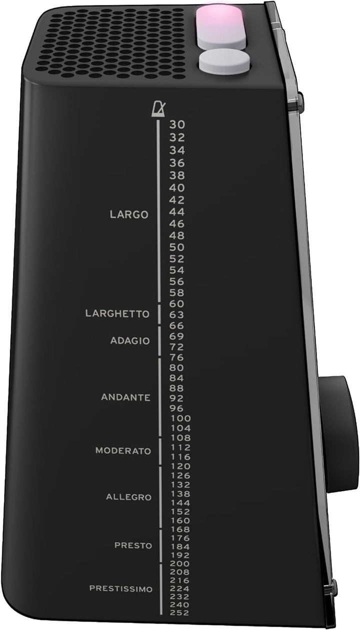 KORG Metronom KDM3, digitales Metronom in Pyramidenform, Metronom mit integrierter Sound- und Rhythm