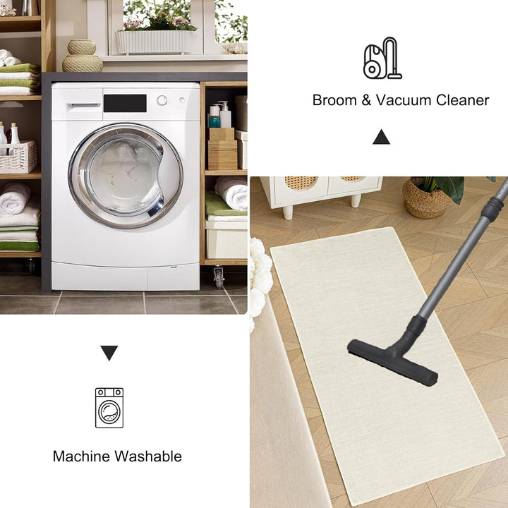 Evitany Moderne Graue Teppiche für Wohnzimmer, weiche Zottelteppiche, Teppiche für Schlafzimmer,Crea