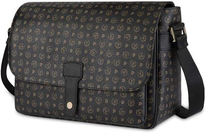 Pollini Heritage Classic Tasche mit Klappe Nero, Nero