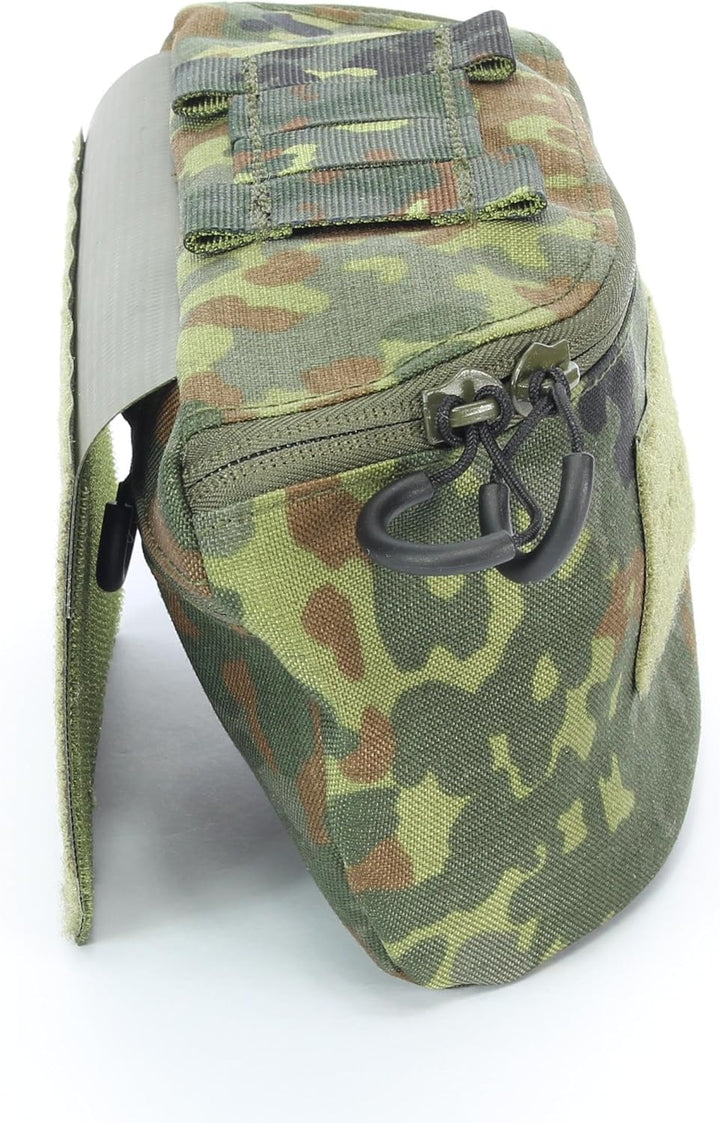 Zentauron Drop Down Pouch für Plattenträger Schutzwesten mit Fach für Weichballistik Zubehör Tasche