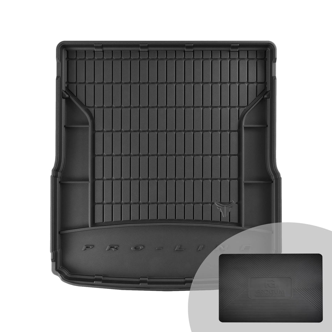 FROGUM ProLine 3D Gummimatte Exklusive Auto Kofferraummatte Kofferraumwanne für Volkswagen Passat B6