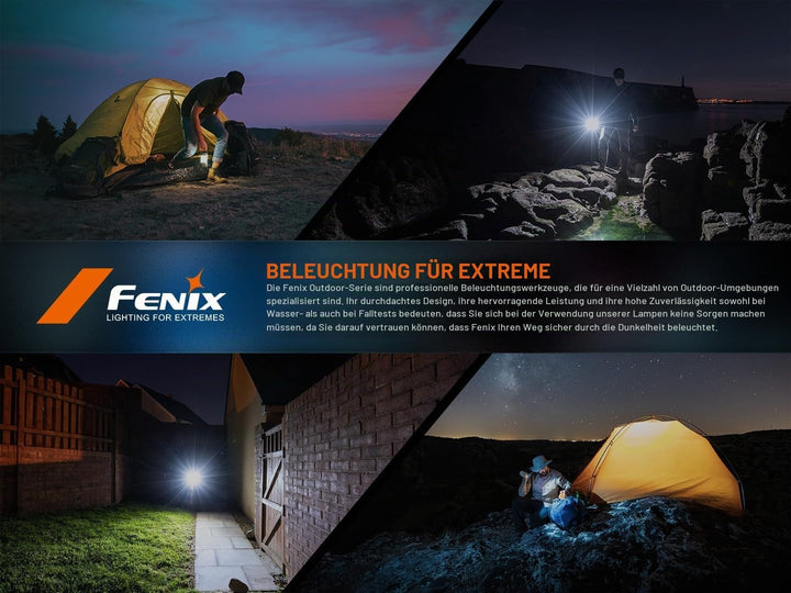 FENIX CL26R Pro LED Campingleuchte mit USB Anschluss 650 Lumen Olive drab