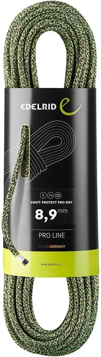 EDELRID Swift Protect Pro Dry 8,9mm, Farbe:Night-Green (022), Grösse:80m
