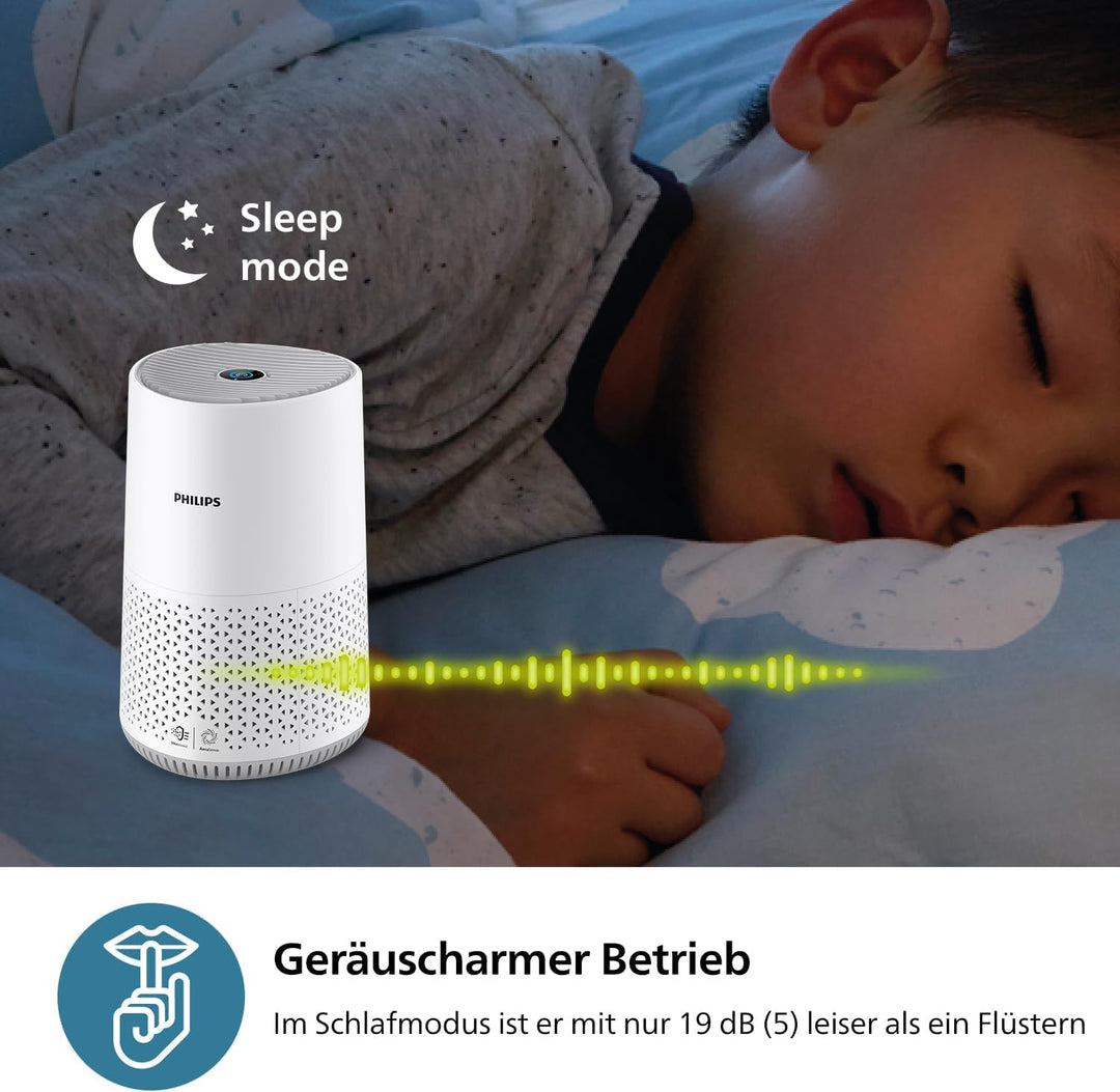 Philips Luftreiniger 600-Serie, energieeffizient mit Smart Sensor, Für Allergiker, HEPA-Filter entfe