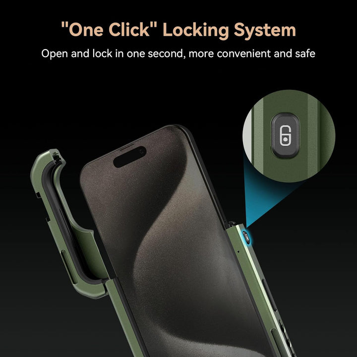 SMALLRIG x Brandon Li Mobiler Videokäfig für iPhone 15 Pro Max Co-Design Edition, Smartphone-Videokä