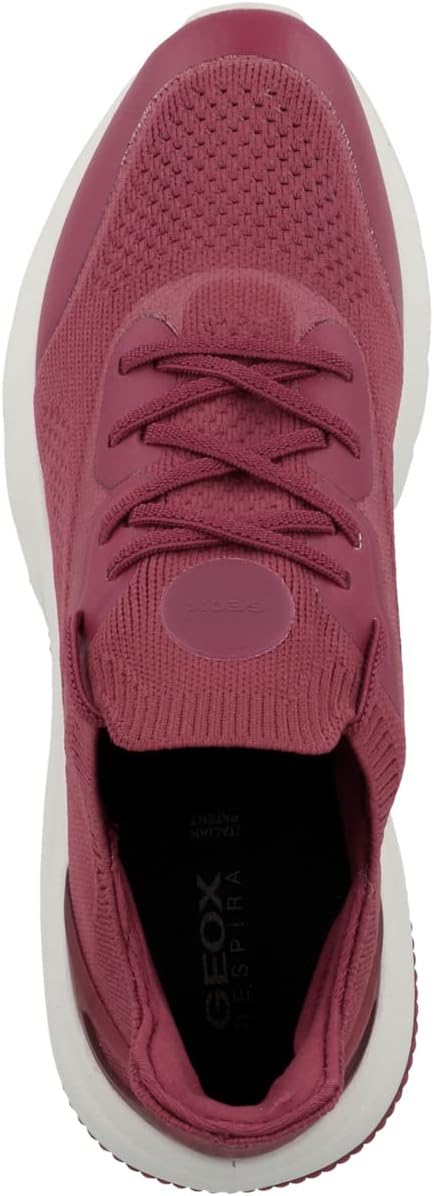 Geox Damen D Spherica Actif Sneaker, Cyclamen