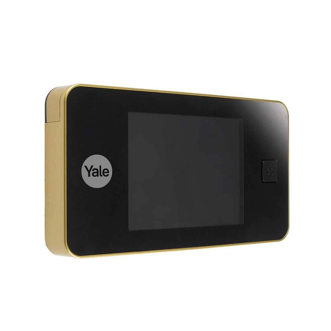 Yale Standard Digitaler Türspion 500 - Live-Ansicht - Hochwertige Kamera - Gold Gold DDV 500, Gold D