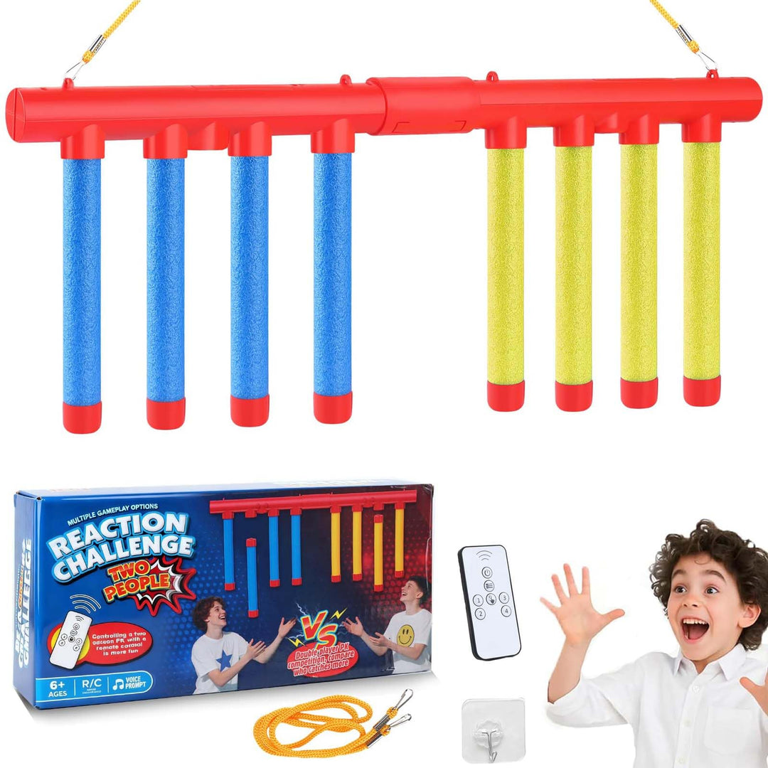 Reaktionstraining Spielzeug Fallenden Stöcken Spiel, Drop Stick Challenge Catching Sticks Game Refle