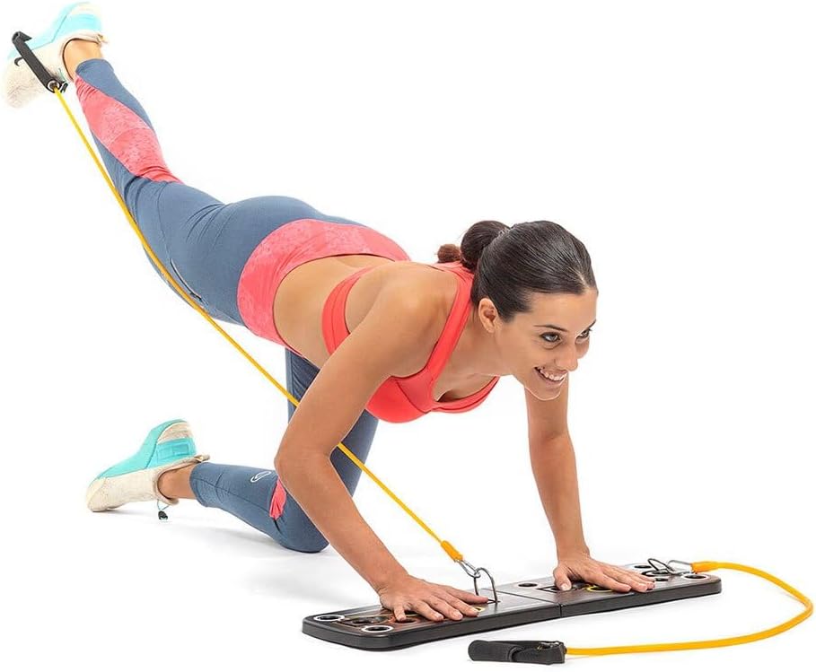 InnovaGoods - Multifunktions-Push-up-Board, Fitness Board Balance, Ganzkörpertraining zuhause, Abneh
