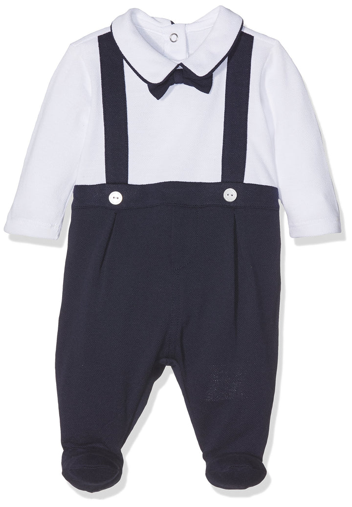 Chicco Baby-Jungen 09021442000000 Playsuit, Blau (Dark Blue 088), 68 cm